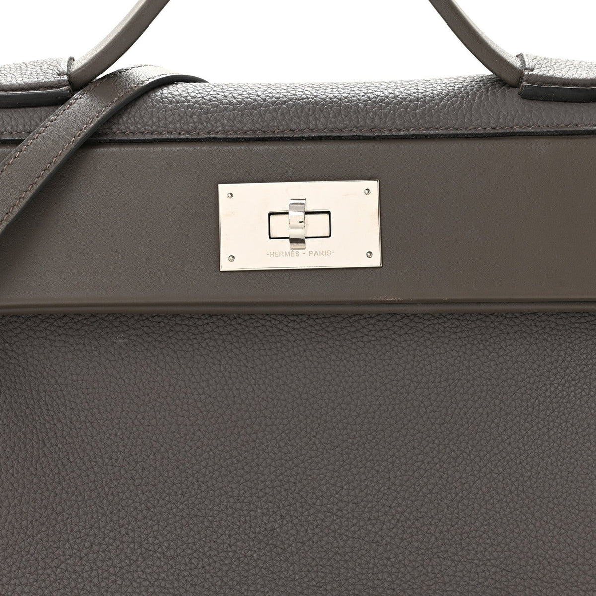 Togo Swift / 29 Gris Asphalte Handbag