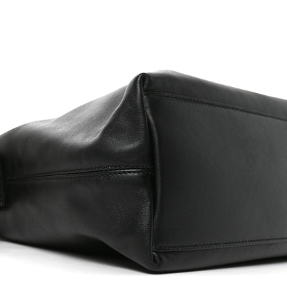 Medium Calfskin Tote Bag - Black
