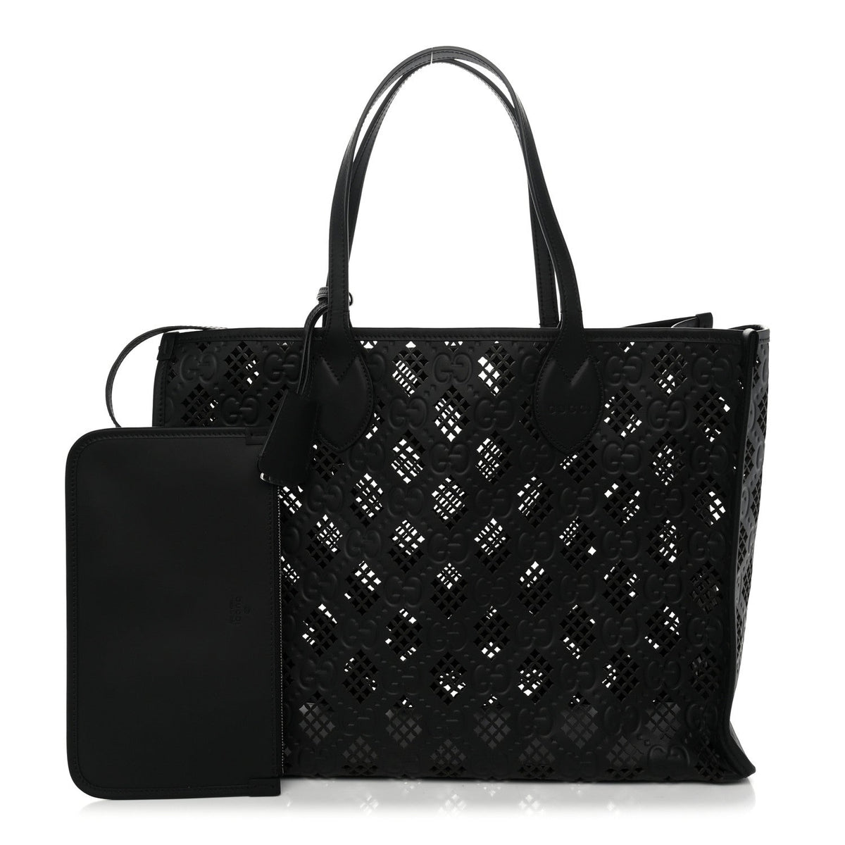 Medium Calfskin Tote Bag - Black