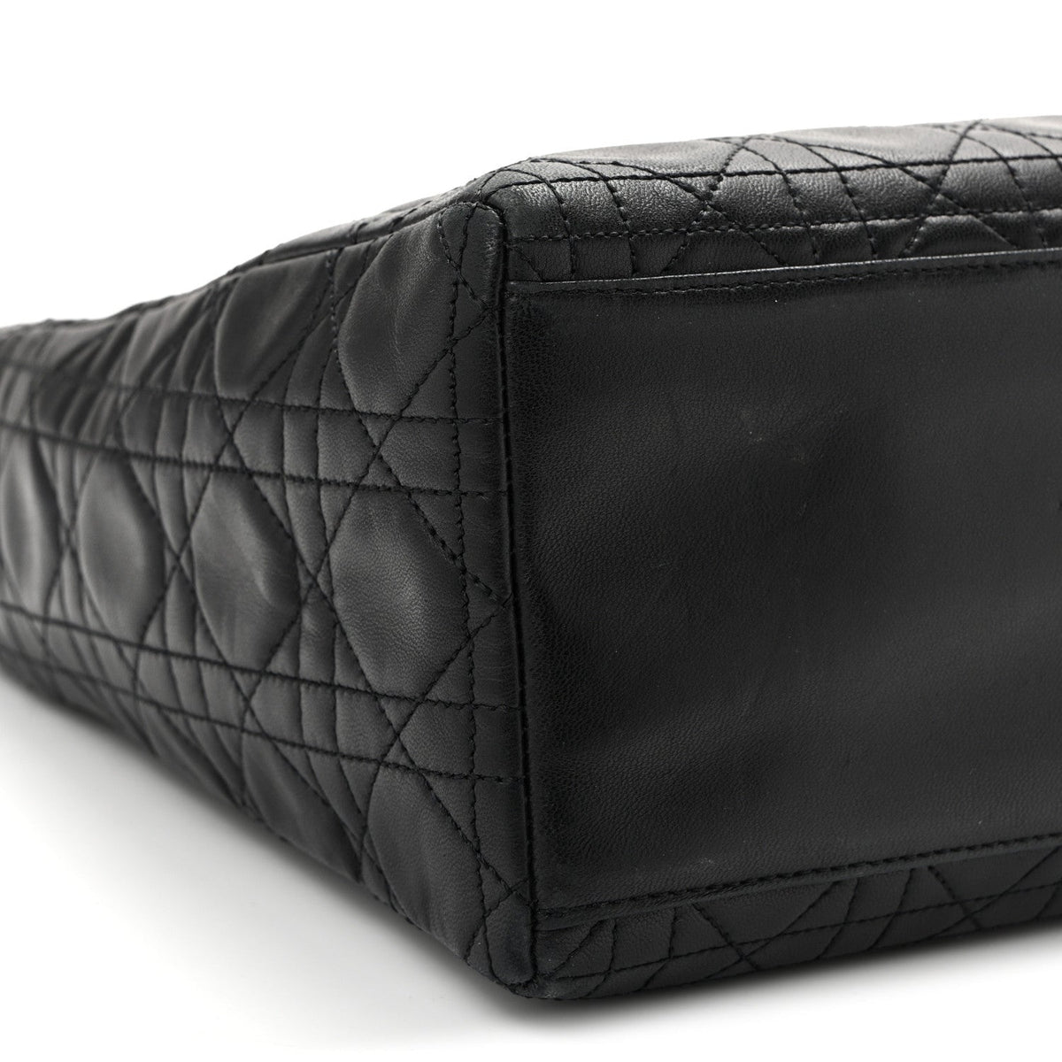 Medium Lambskin Handbag - Black