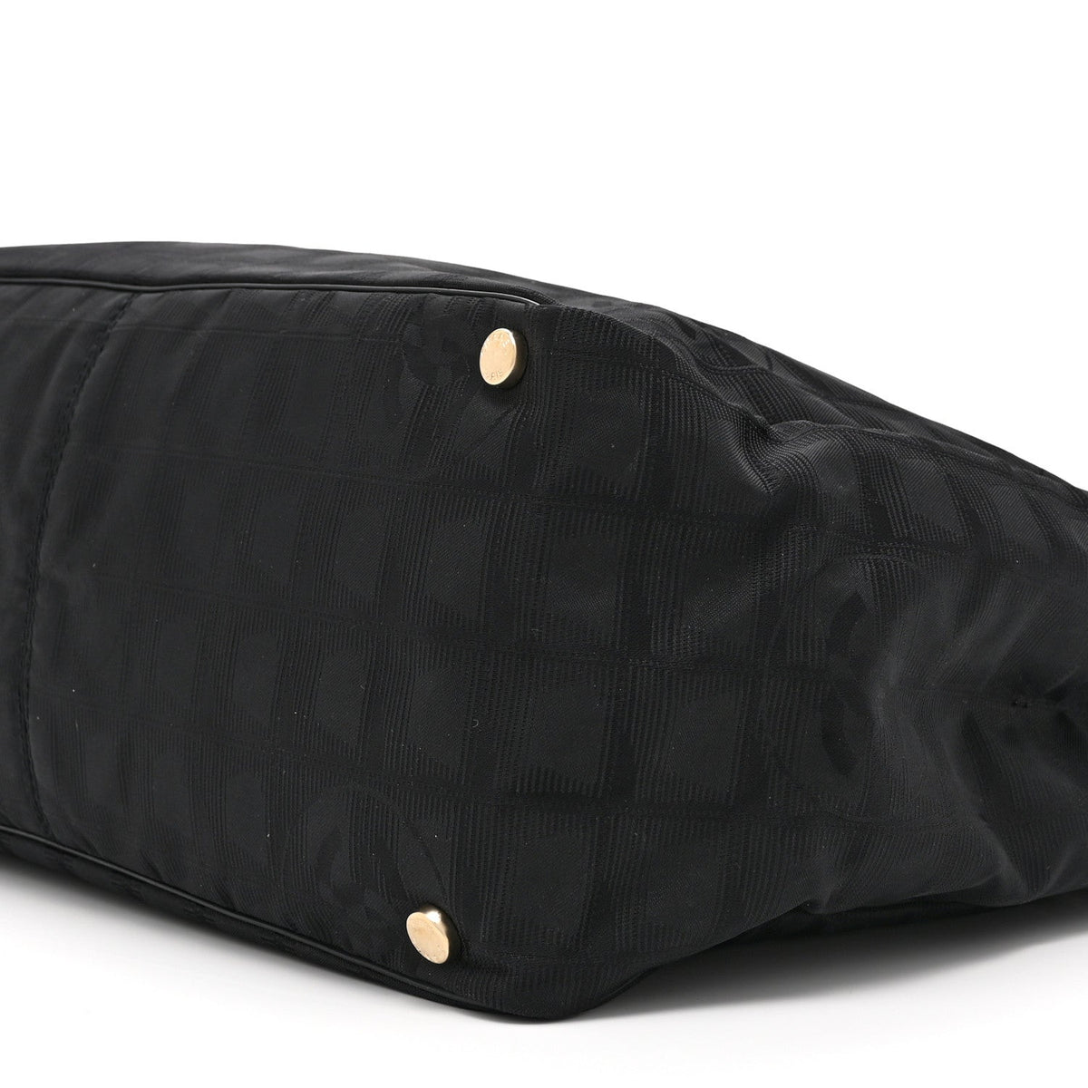 Medium Nylon Tote Bag - Black