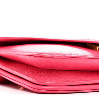 Calfskin Handbag - Pink