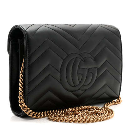 Calfskin Wallet Bag - Black