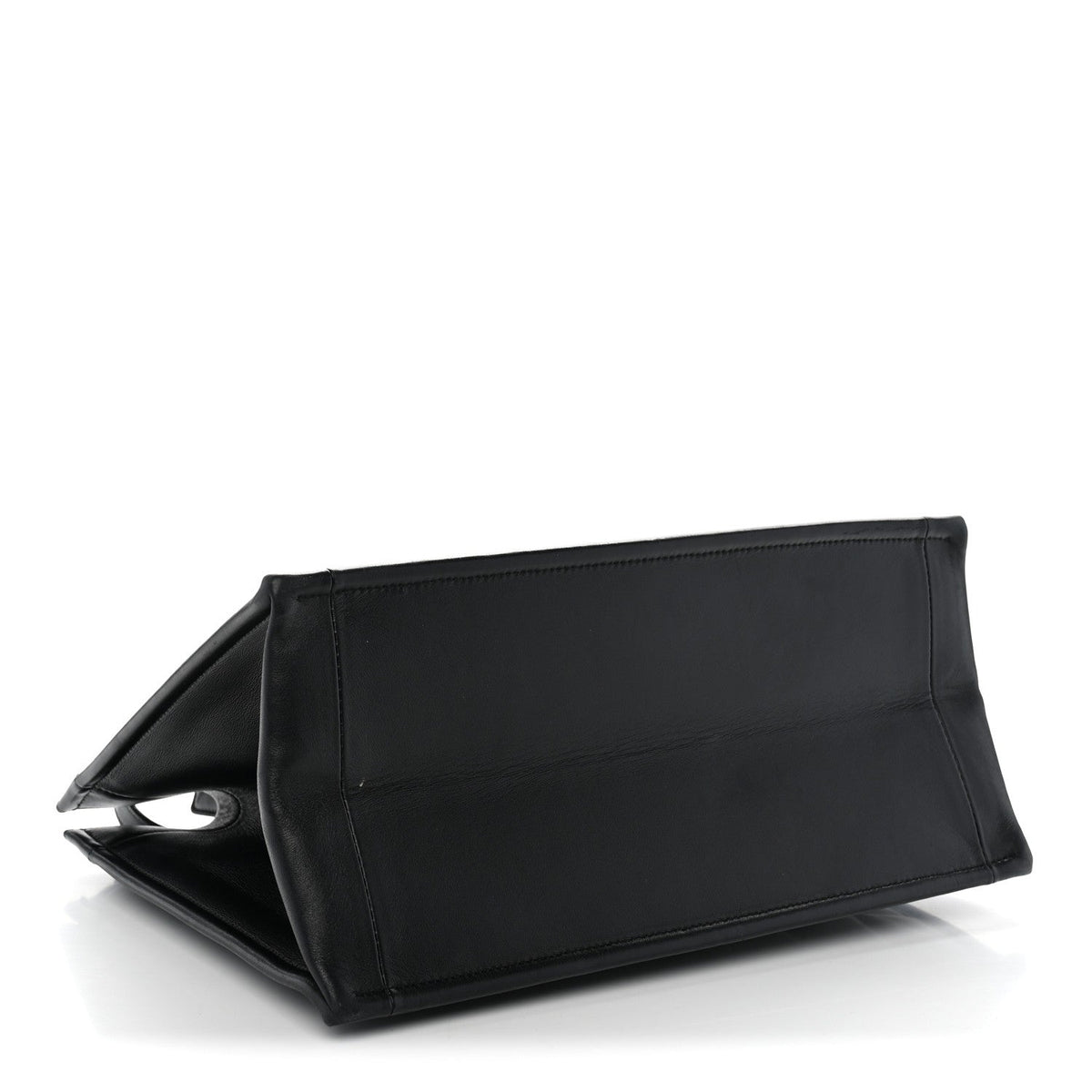 Medium Calfskin Tote Bag - Black