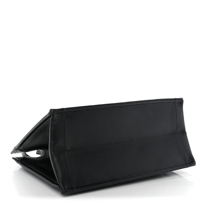 Medium Calfskin Tote Bag - Black