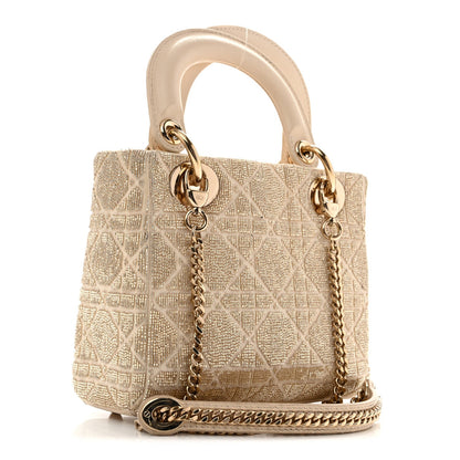 Mini Lambskin Handbag - Red