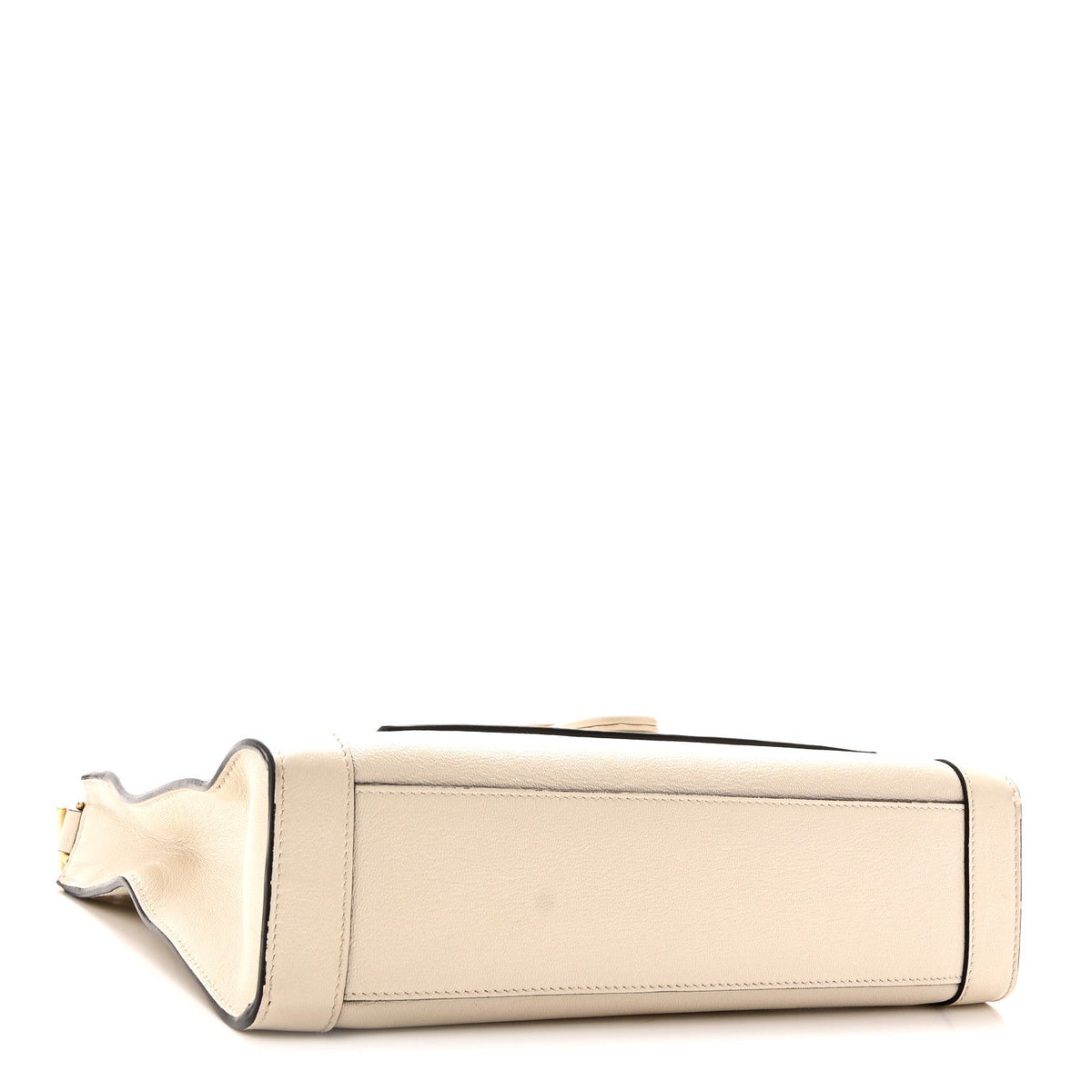 Calfskin Shoulder Bag - White