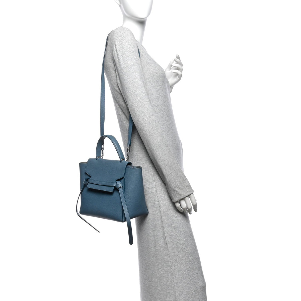 Calfskin Belt Bag - Blue