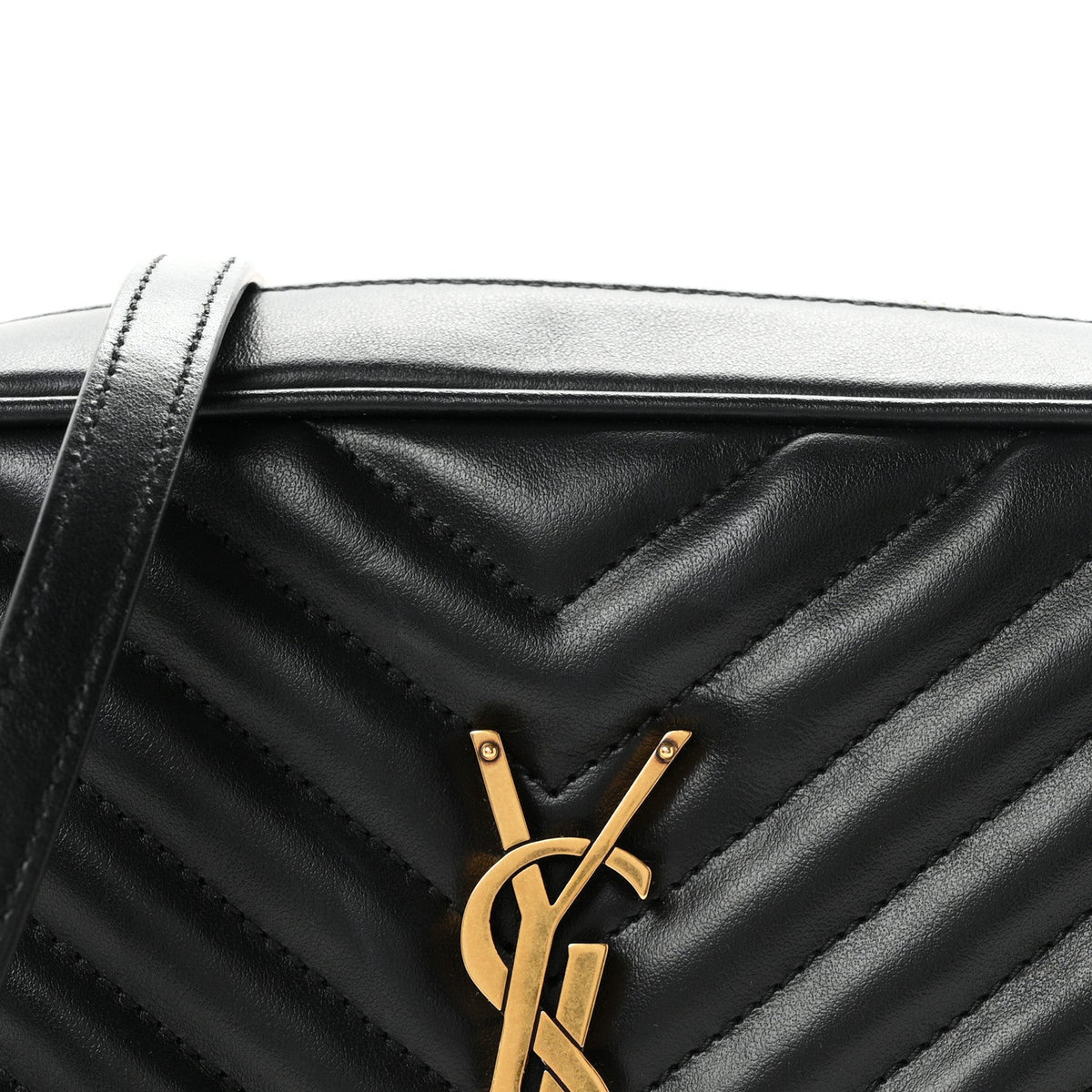 Calfskin Crossbody Bag - Black