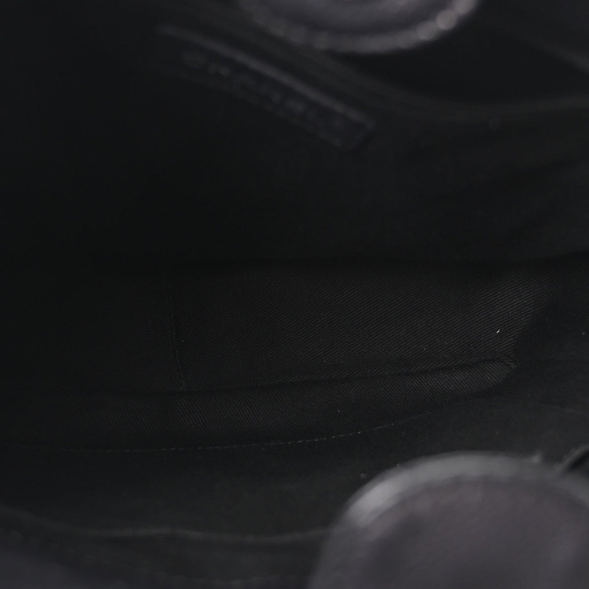 Quilted Caviar Tote Bag - Black