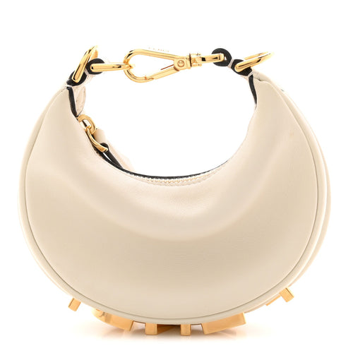 Nano Hobo Bag - White