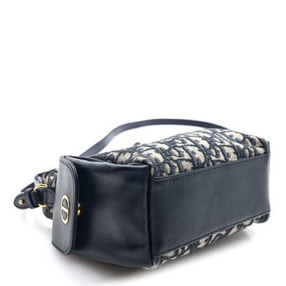 Mini Calfskin Handbag - Blue