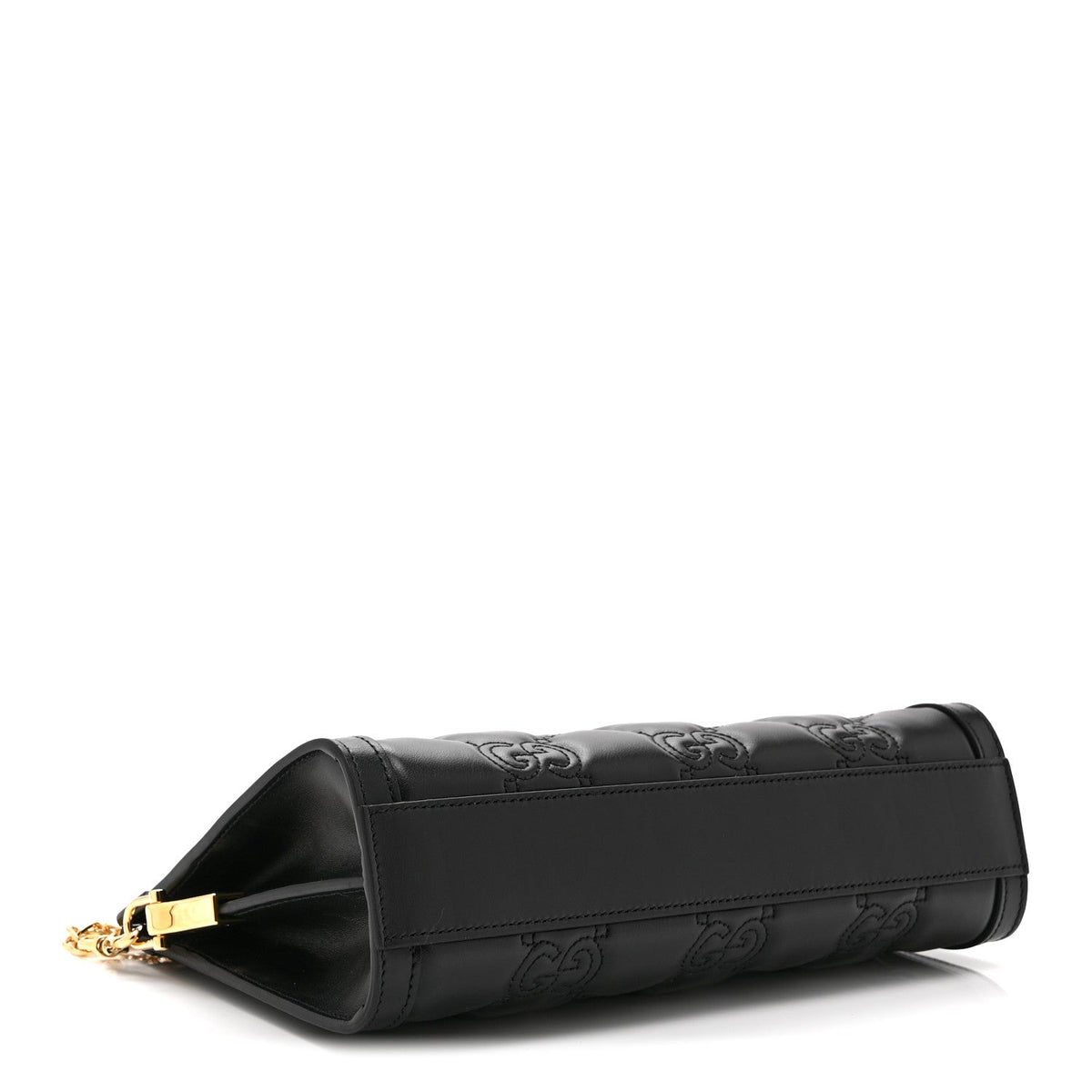 Small Calfskin Shoulder Bag - Black