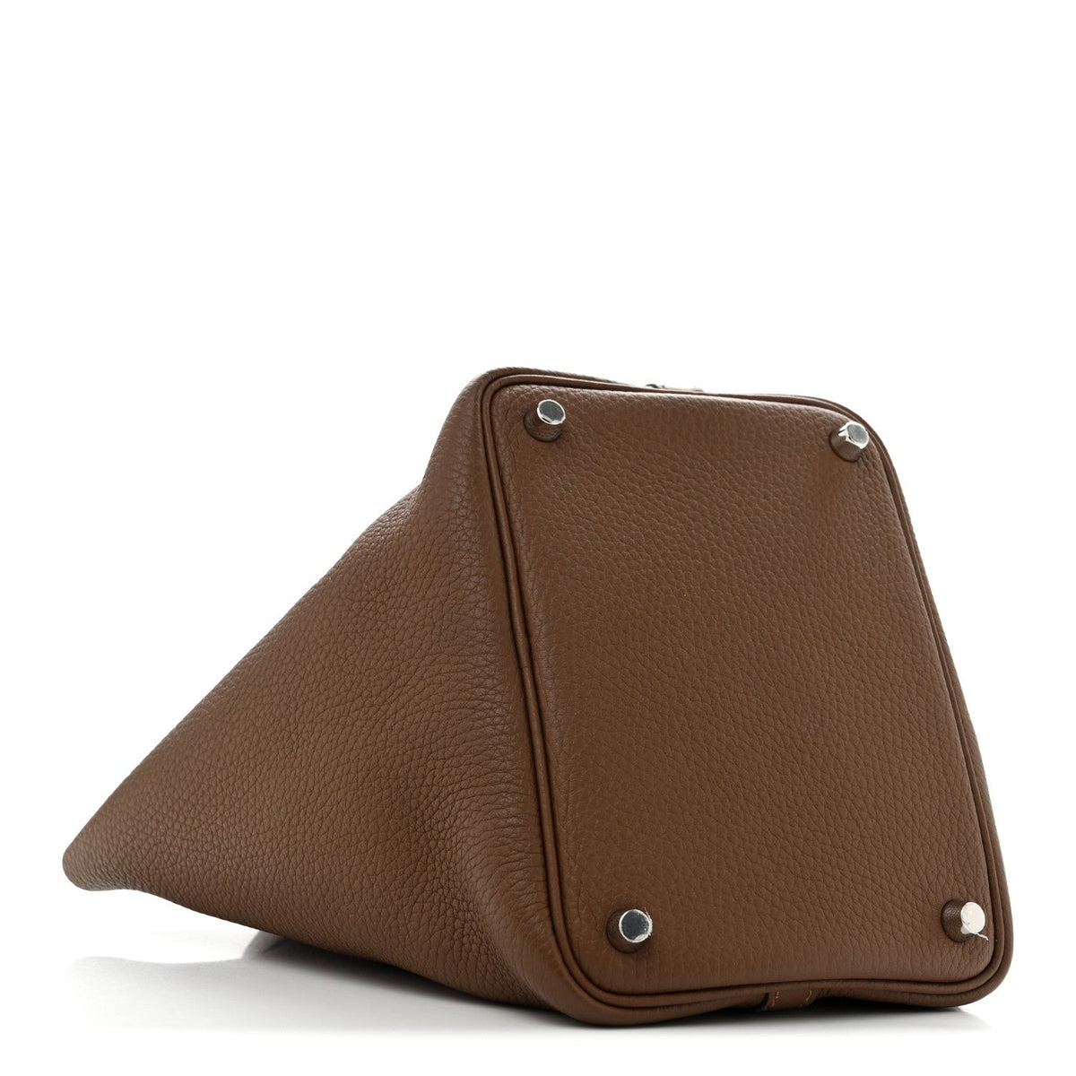 Taurillon Clemence Swift Eclat Picotin L Handbag