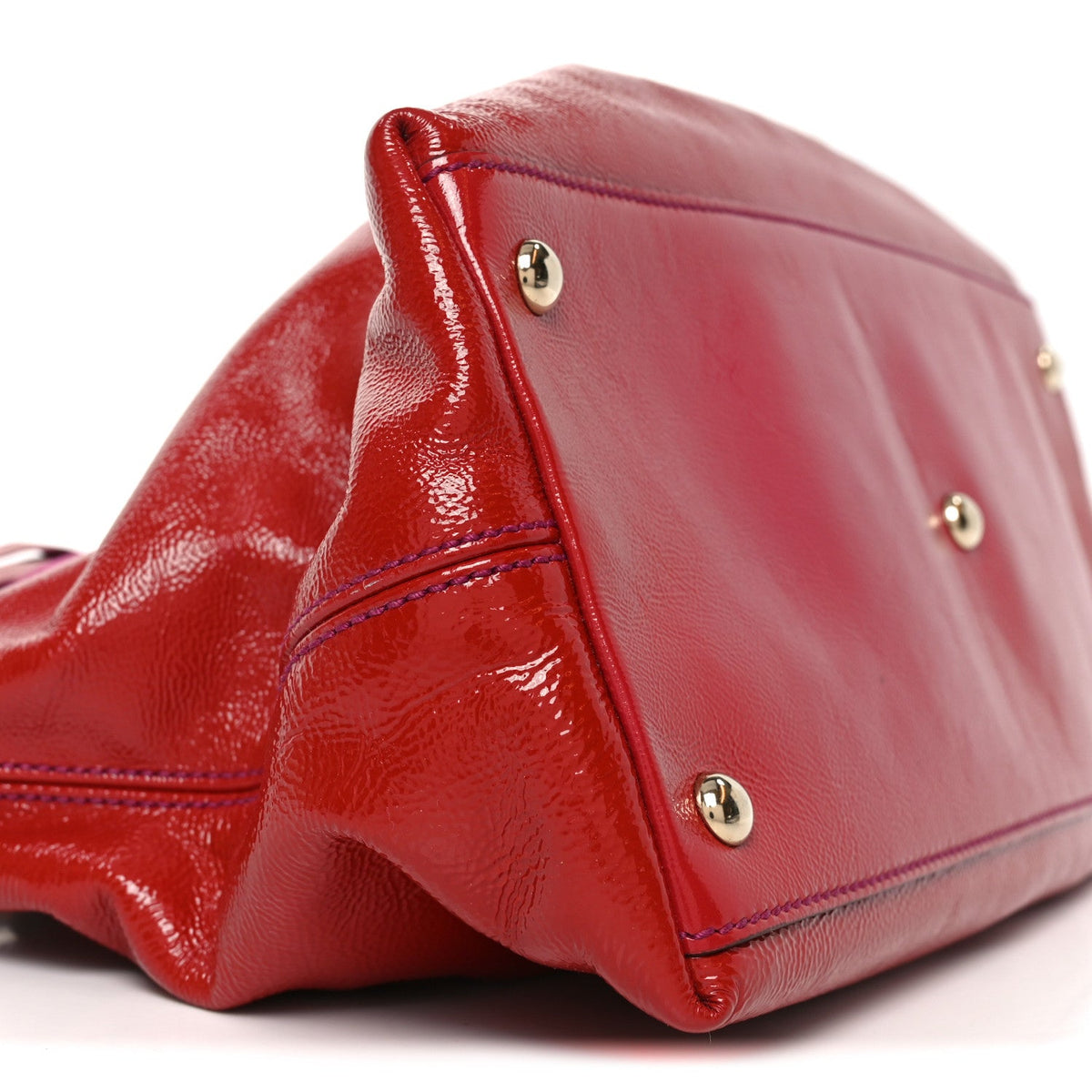 Small Satchel Bag - Red
