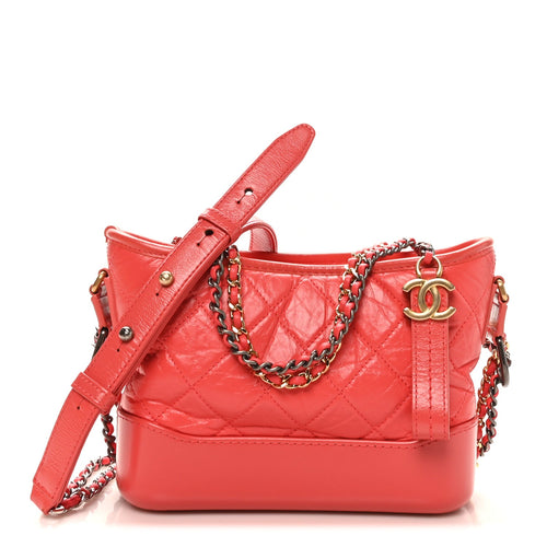 Small Quilted Calfskin Hobo Bag