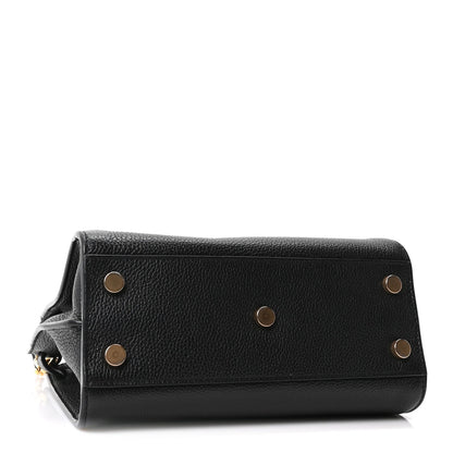 Nano Calfskin Handbag - Black