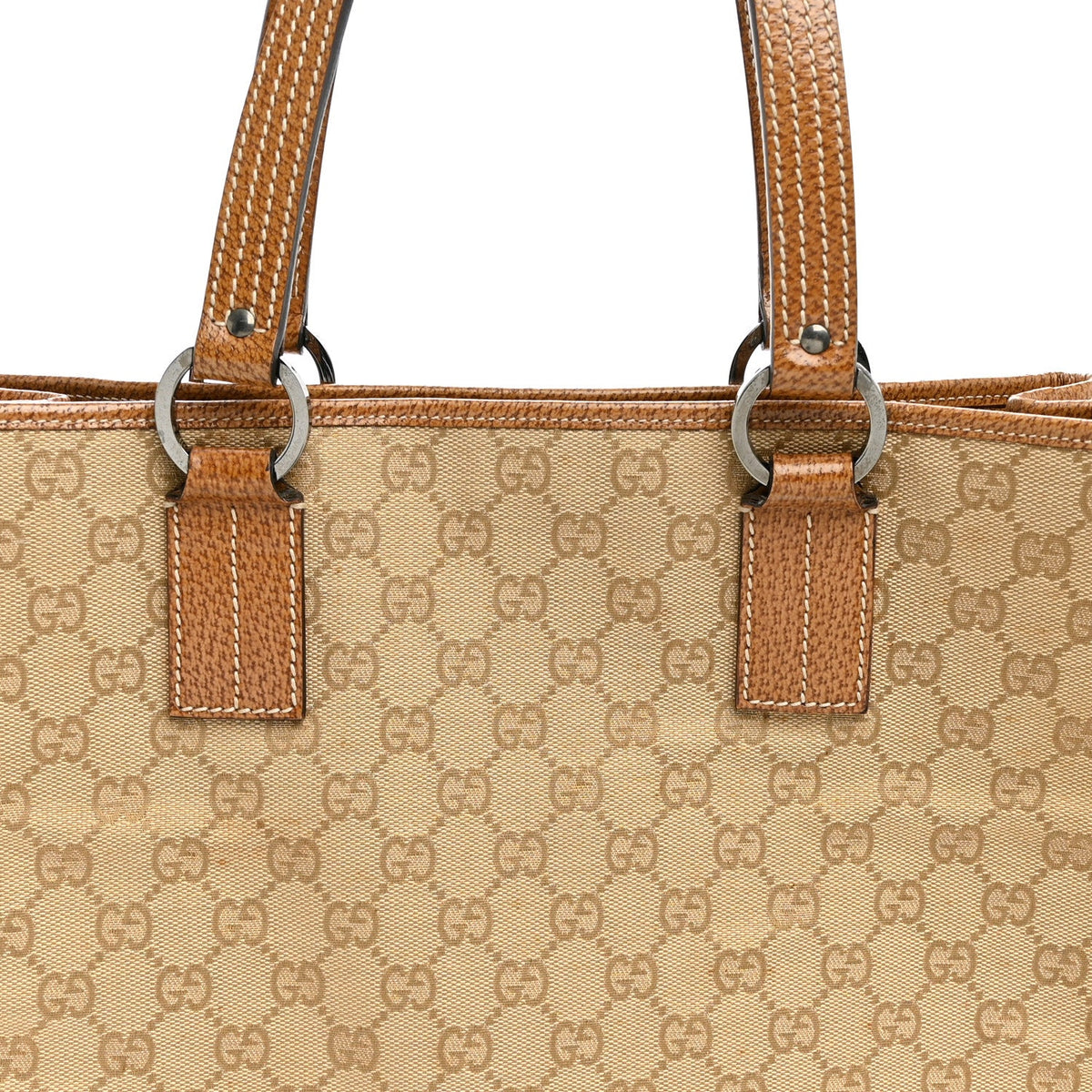 Large Tote Bag - Brown