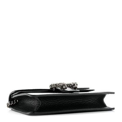 Mini Calfskin Shoulder Bag - Black