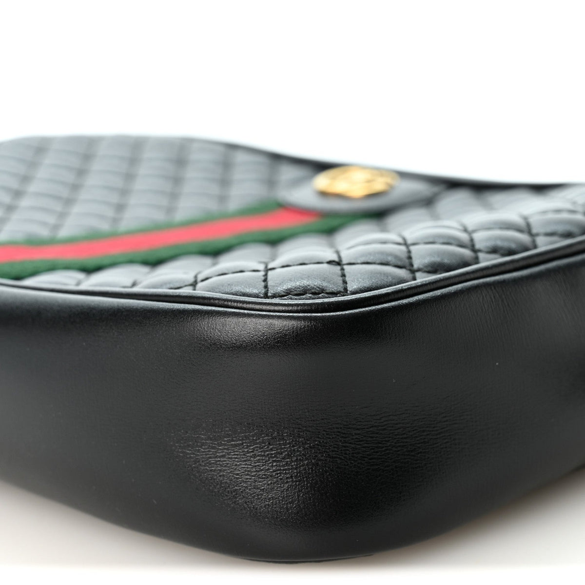 Small Calfskin Shoulder Bag - Black