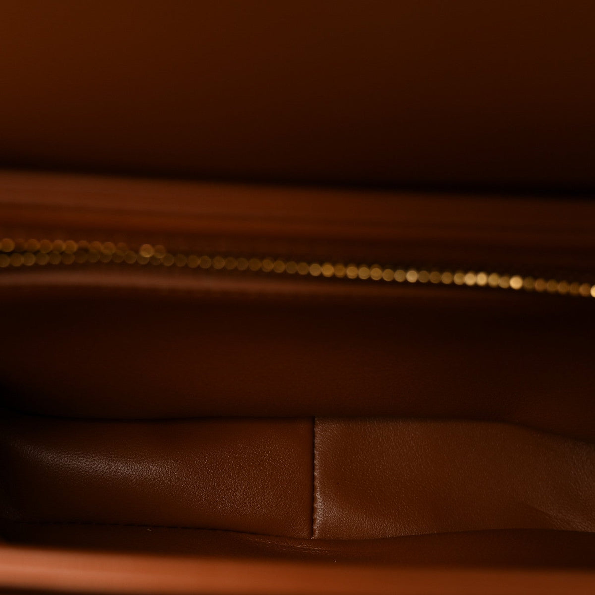 Calfskin Canvas Handbag - Tan