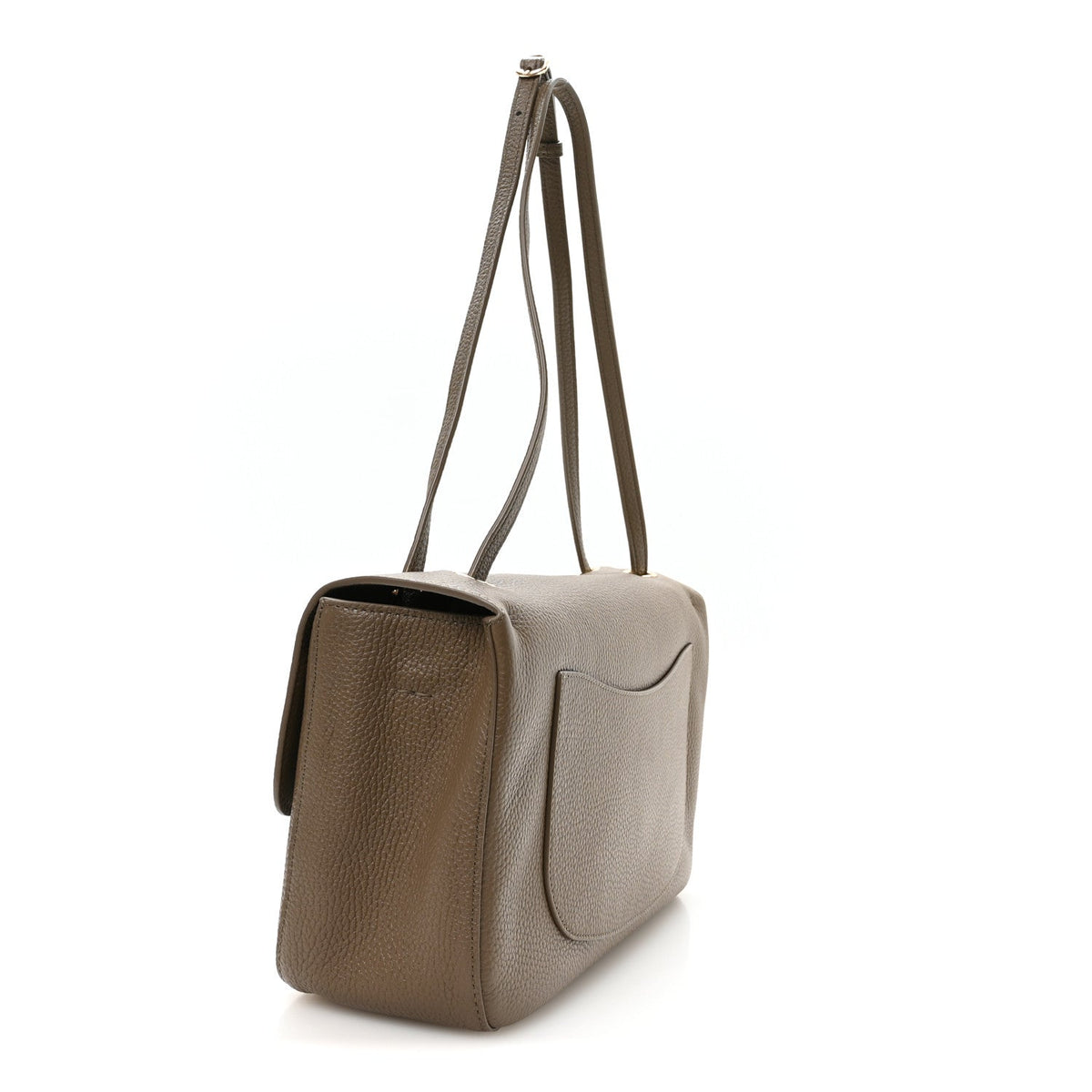 Small Calfskin Flap Shoulder Bag