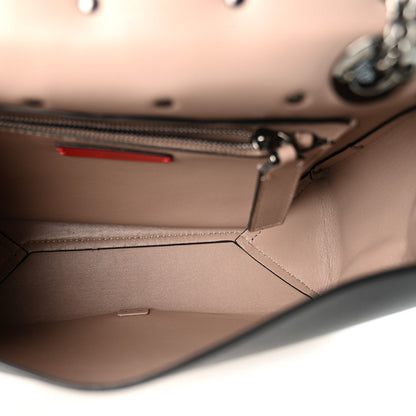 Quilted Calfskin Shoulder Bag - Black