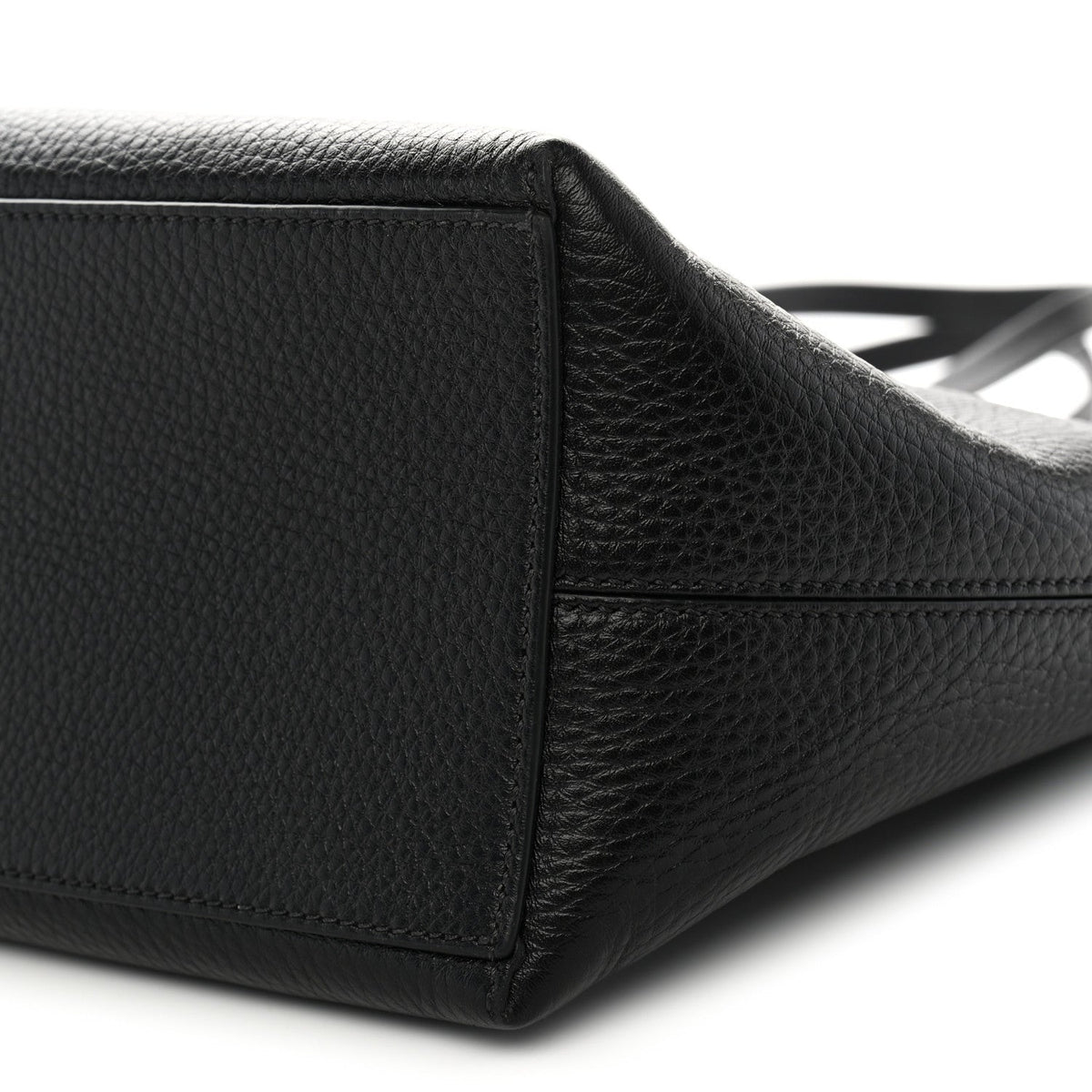Calfskin Tote Bag - Black
