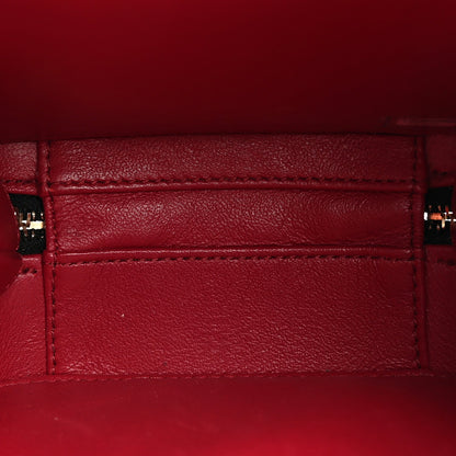 Quilted Caviar Handbag - Black