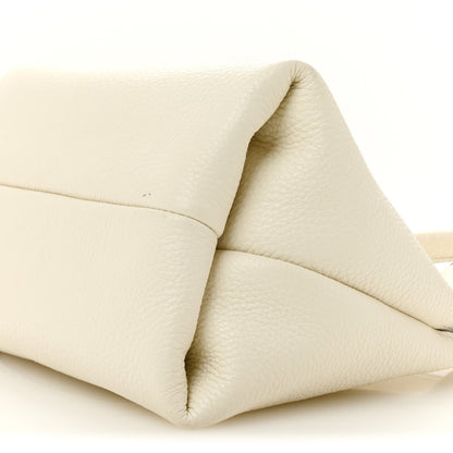 Medium Calfskin Shoulder Bag - White