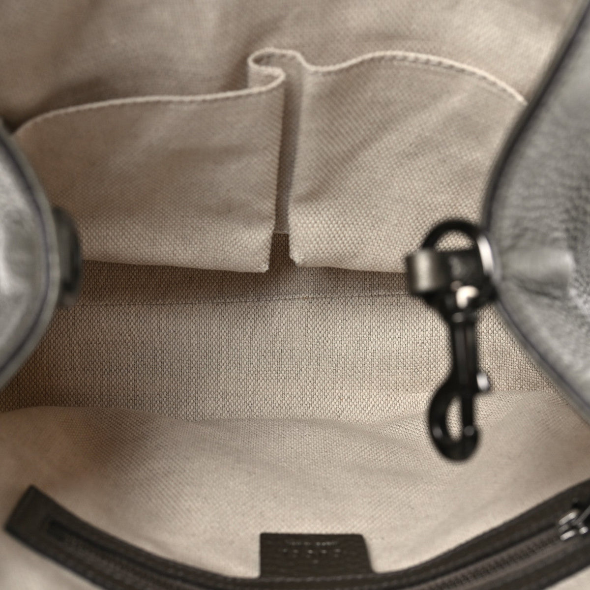 Small Calfskin Shoulder Bag - Gold