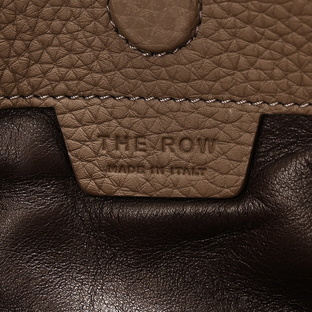 Calfskin Tote Bag - Grey