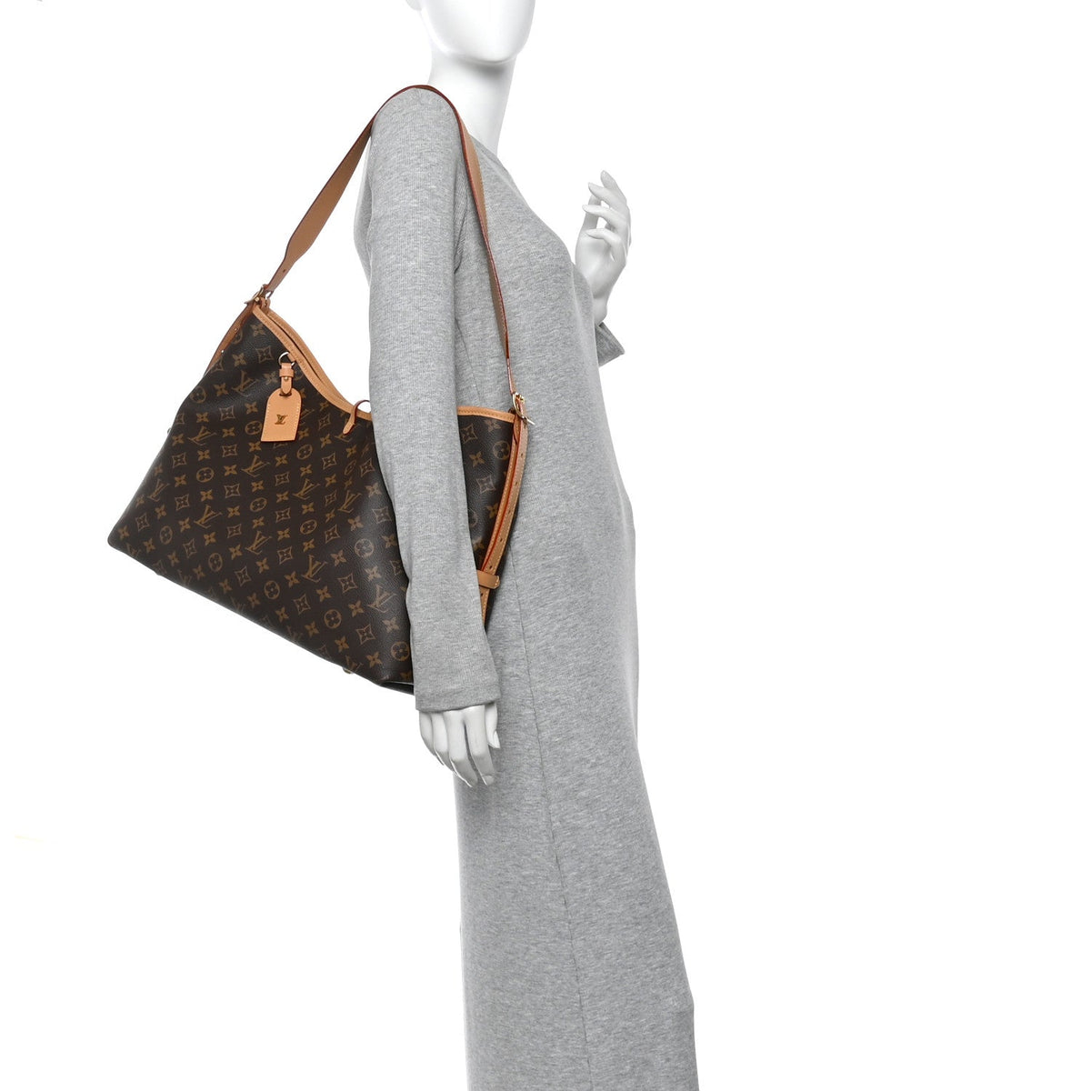 Monogram Carryall Mm Handbag