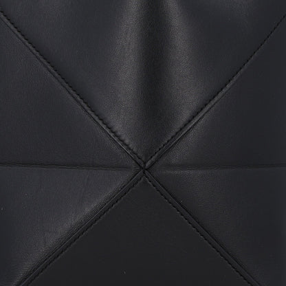 Mini Calfskin Tote Bag - Black