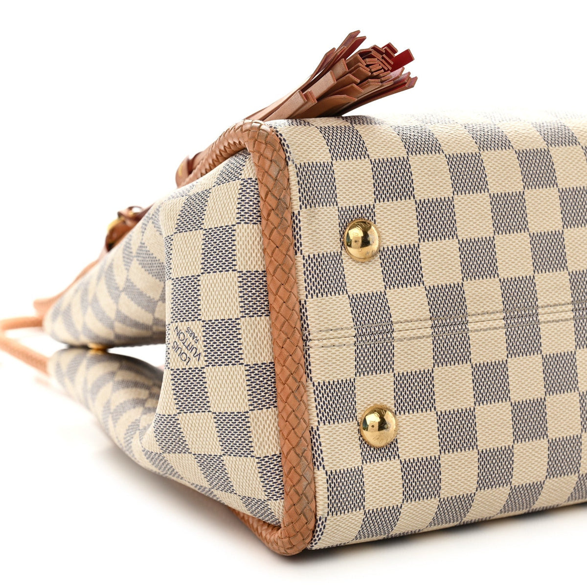 Damier Azur Propriano Rose Ballerine Handbag