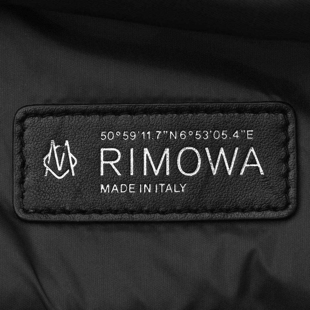 Calfskin Nylon Backpack - Black