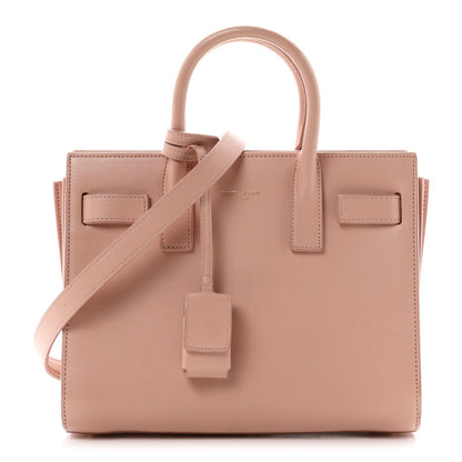 Nano Calfskin Handbag - Pink