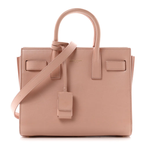 Nano Calfskin Handbag - Pink