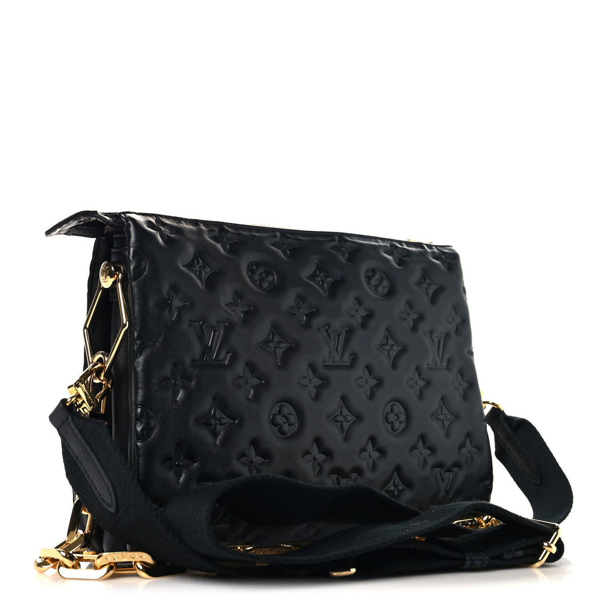 Lambskin Handbag - Black