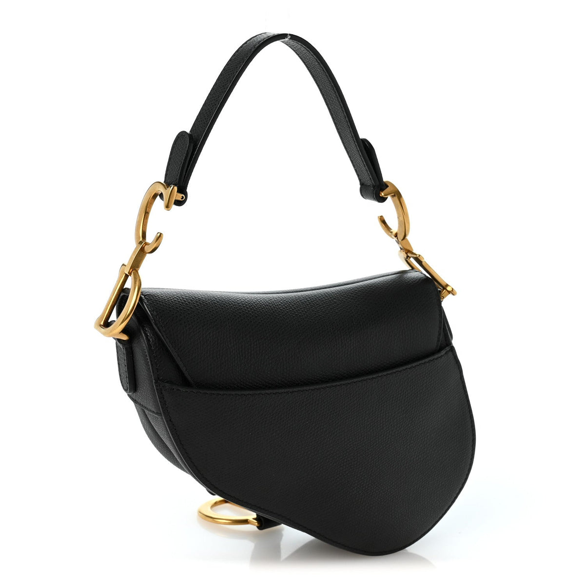 Mini Calfskin Handbag - Black