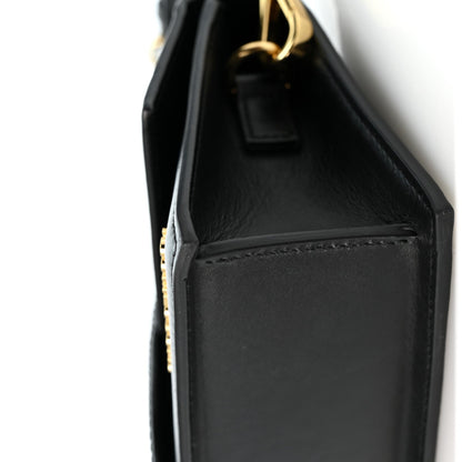 Calfskin Handbag - Black
