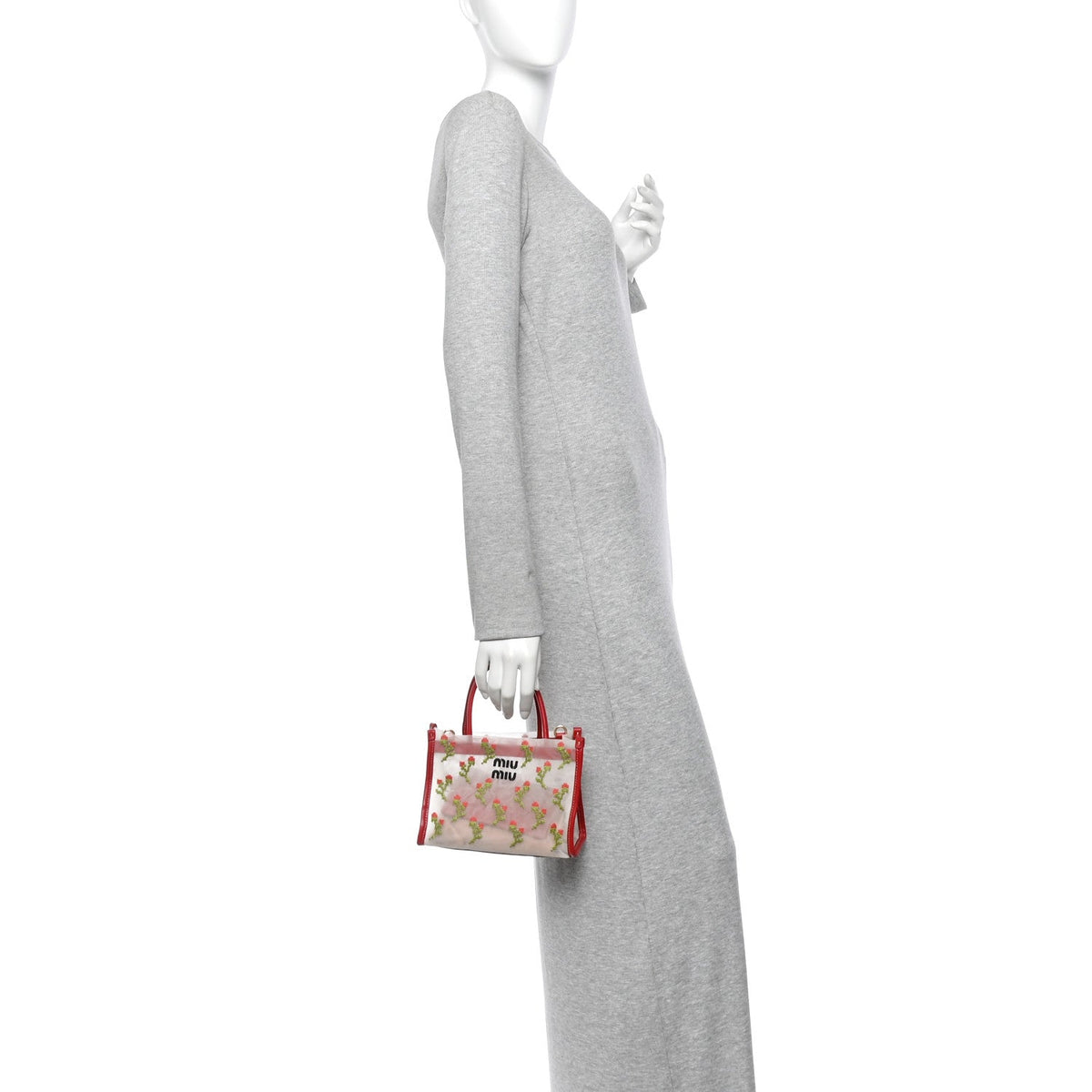 Mini Nappa Handbag - Red