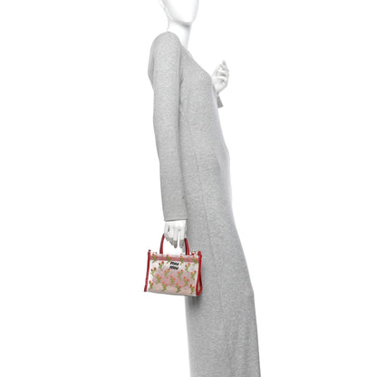 Mini Nappa Handbag - Red