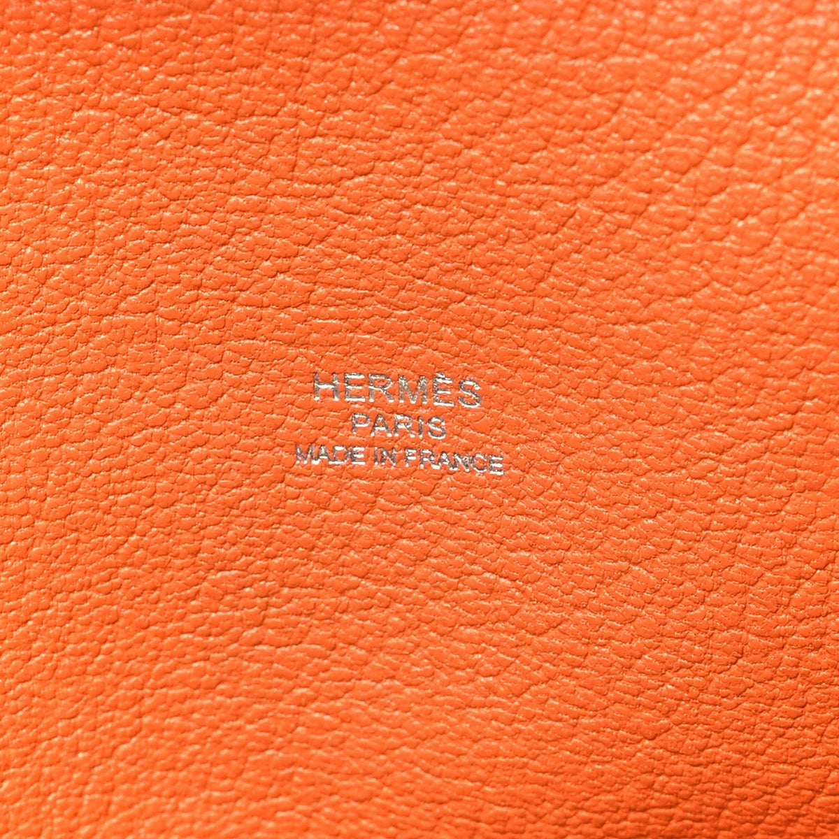 Taurillon Clemence Jypsiere 28 Orange Handbag