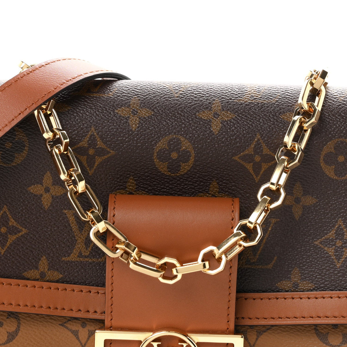 Reverse Monogram Dauphine Mm Handbag