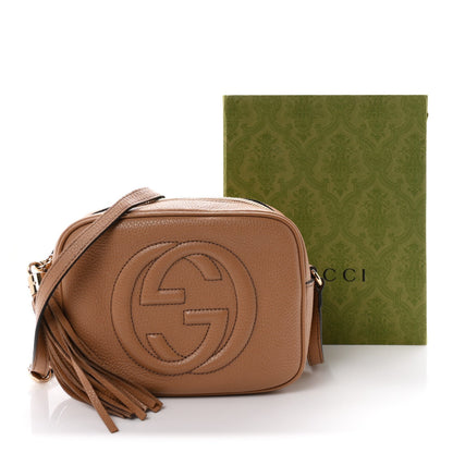 Small Calfskin Handbag - Beige