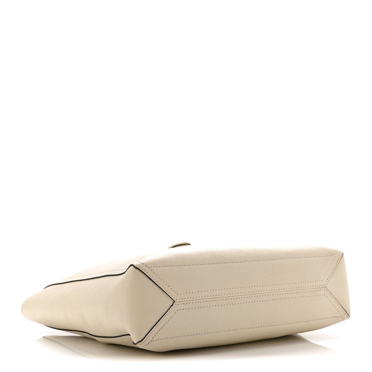 Small Calfskin Tote Bag - White