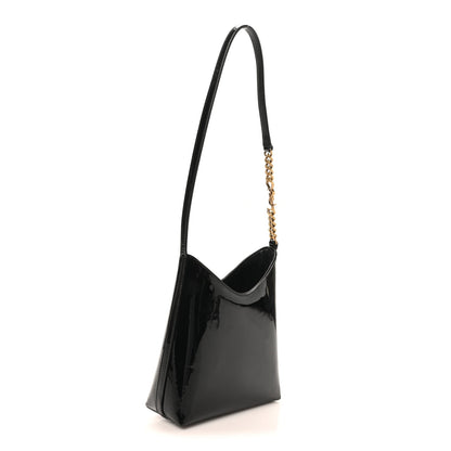 Mini Calfskin Hobo Bag - Black
