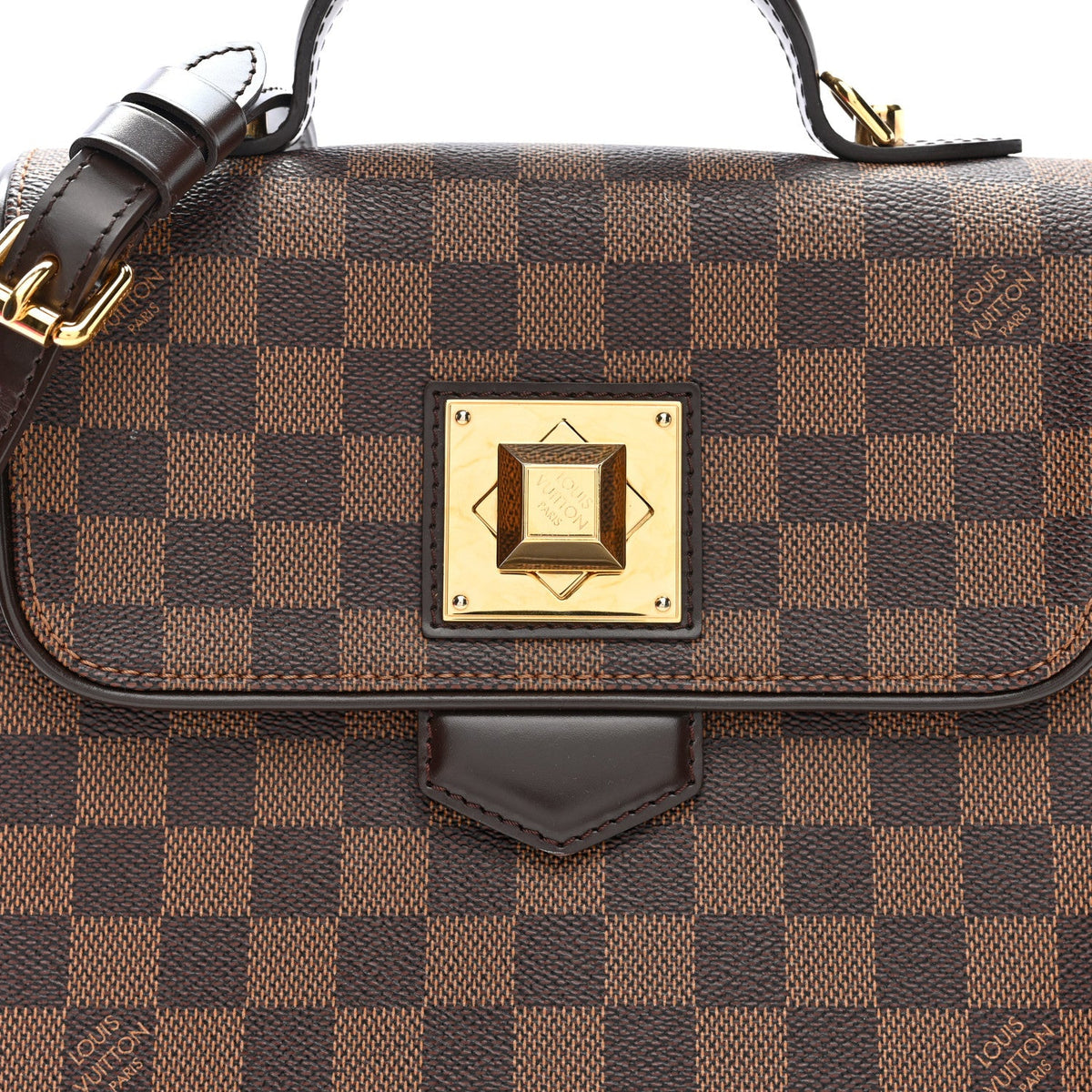 Damier Ebene Bergamo Pm Handbag