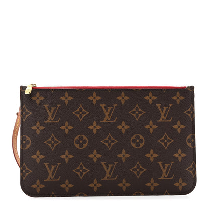Monogram Neverfull Mm Gm Pochette Cherry Handbag
